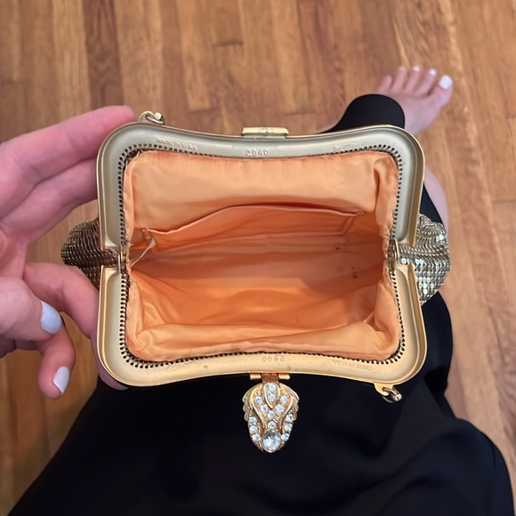 Whiting & Davis Gold Mesh Bag - Picture 11 of 15